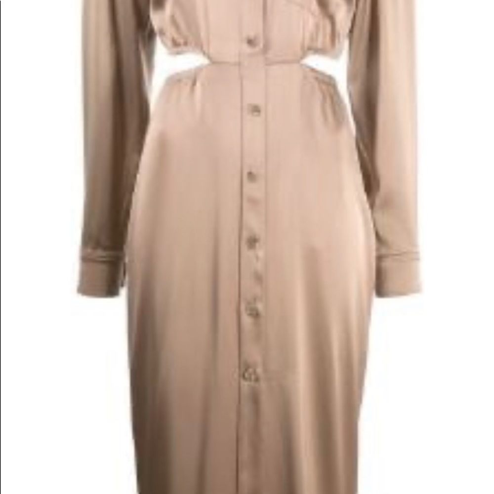 Brand new Nanushka Noor dress in sandstone